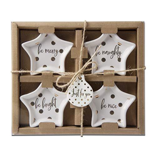 Merry and Bright Star Shape Plate Set