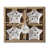 Merry and Bright Star Shape Plate Set