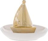 Gold Sailboat Jewelry Holder - A Gifted Solution