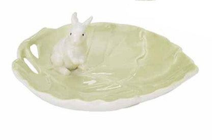 Lettuce Design and Bunny Serving Dishes (Set/3) - A Gifted Solution