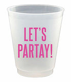 Let's Partay! Plastic Shot Glasses - A Gifted Solution