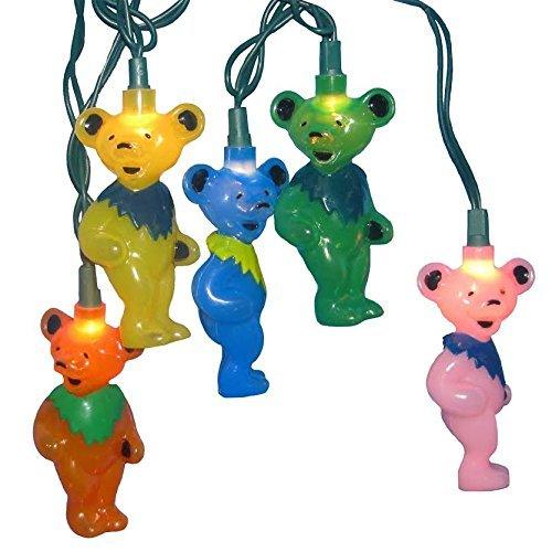 Kurt Adler Grateful Dead Dancing Bears String Lights