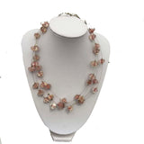 Two's Company Multi-strand Acrylic Beaded Necklace