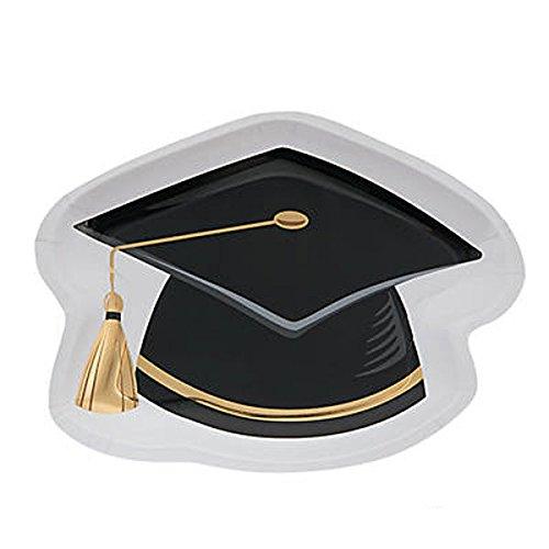 Graduation Cap Paper Dinner Plates