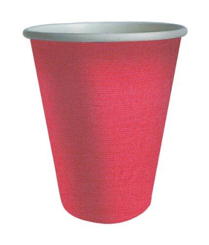 Fuchsia Berry Grosgrain Paper Cups