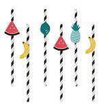 Fruits Paper Drinking Straws
