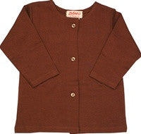 Zutano Chocolate Brown Cotton Infant Jacket