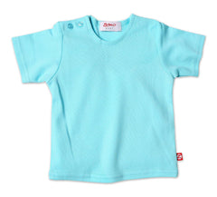 Aqua Short Sleeve Baby Tee Shirt - A Gifted Solution