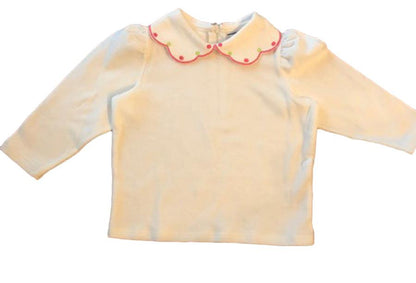Hartstrings Baby White Cotton Tee Shirt