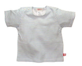 Zutano Chambray Stripe Baby Tee Shirt