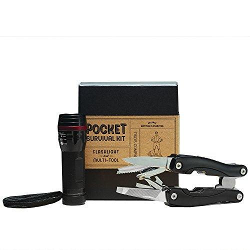Flashlight and Multi-tool Survival Set - A Gifted Solution