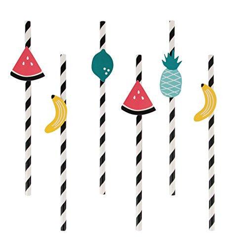 Fruits Paper Drinking Straws - A Gifted Solution