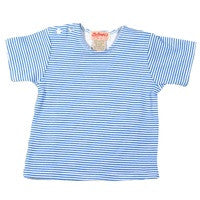 Zutano Periwinkle Candy Stripe  Short Sleeve Tee Shirt 6-12 months