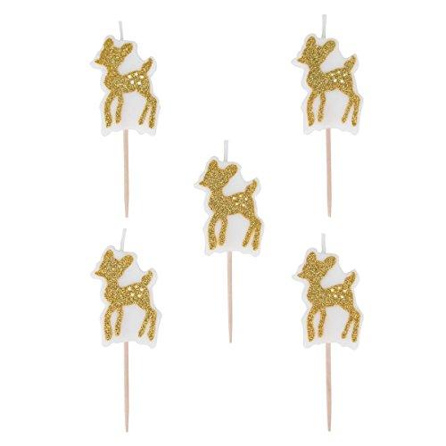 Gold Deer Candles