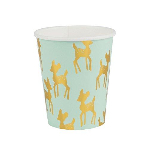 Gold Deer Paper Cups