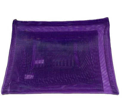 Purple Mesh Zipper Bags (Set/4) - A Gifted Solution