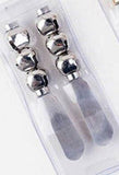 180 Degrees Silver Jingle Bell Spreaders