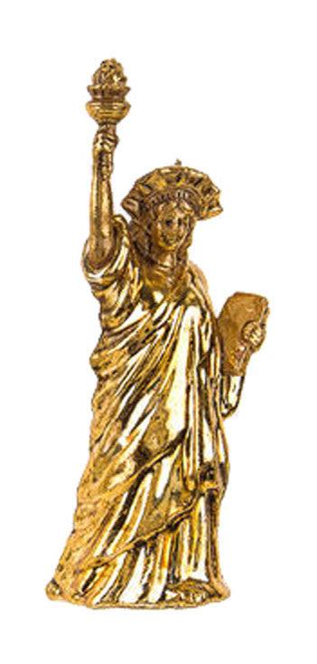 Gold Statue of Liberty Ornament