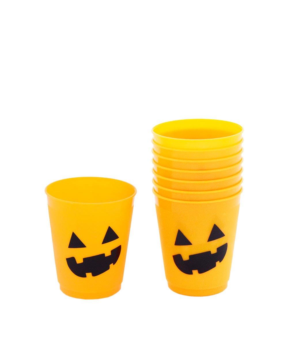 Slant Jack O' Lantern Plastic Shot Glasses - A Gifted Solution