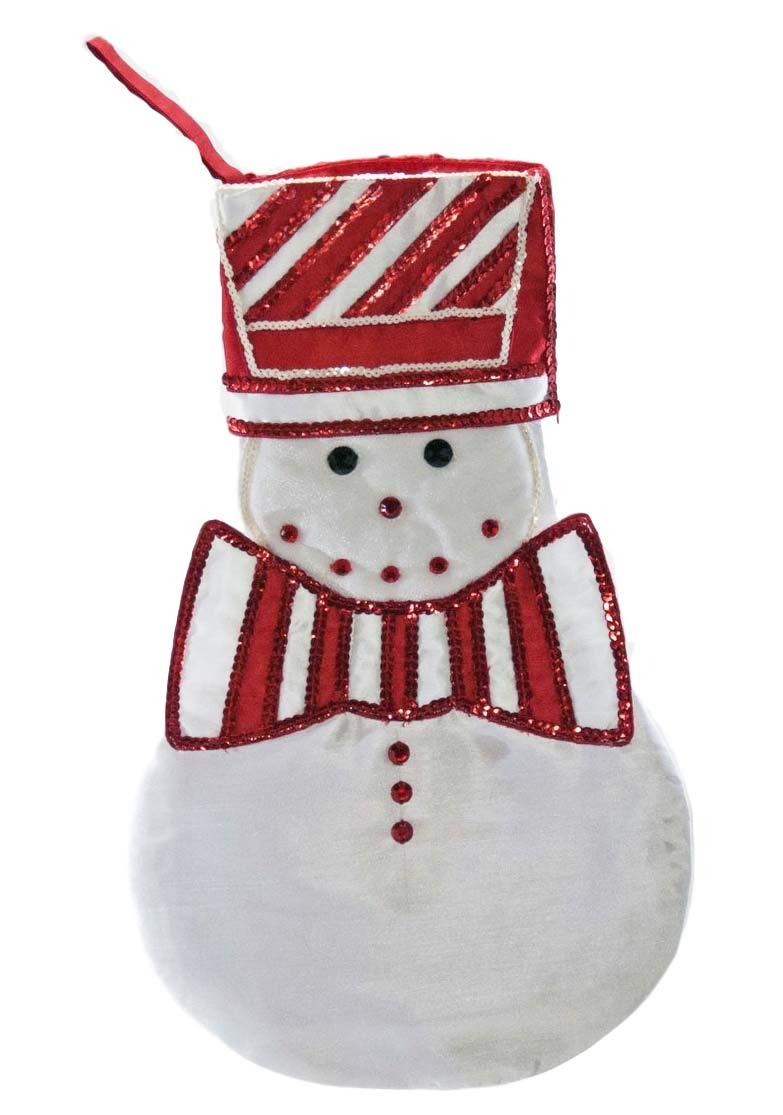 Katherine's Collection Snowman Stocking