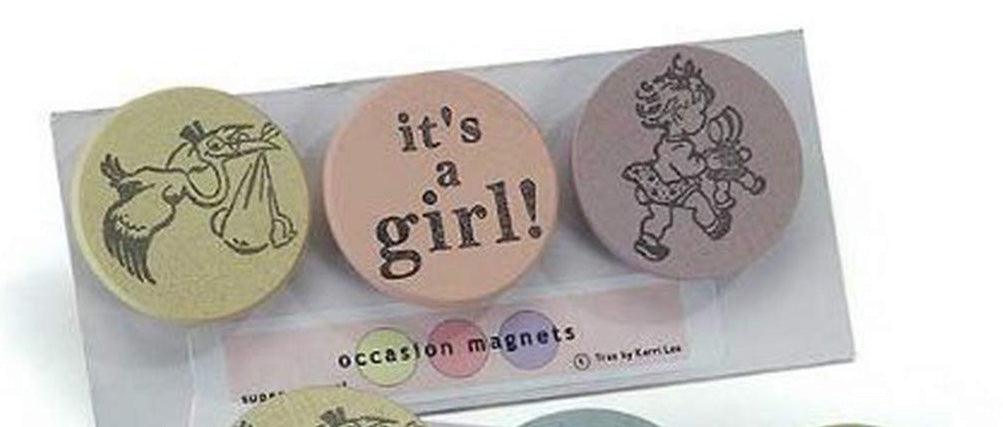 Tree By Kerri Lee Baby Girl Occasion Magnets