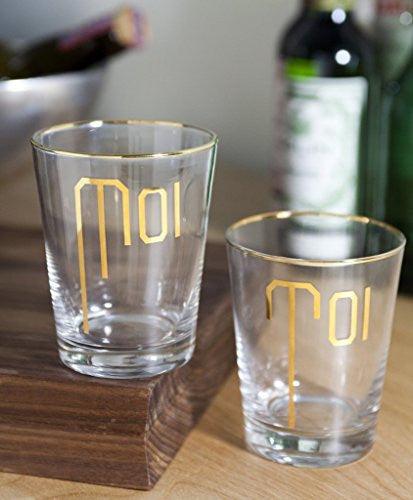 Moi and Toi Highball Glass Set