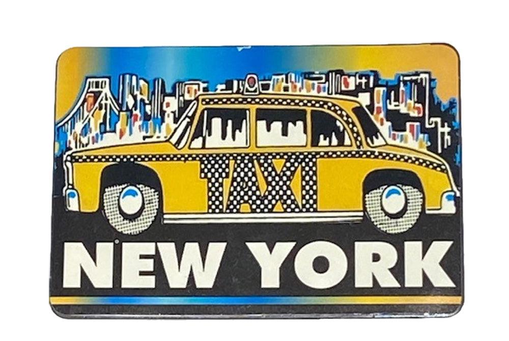 New York City Yellow Taxi Magnet and Address Book