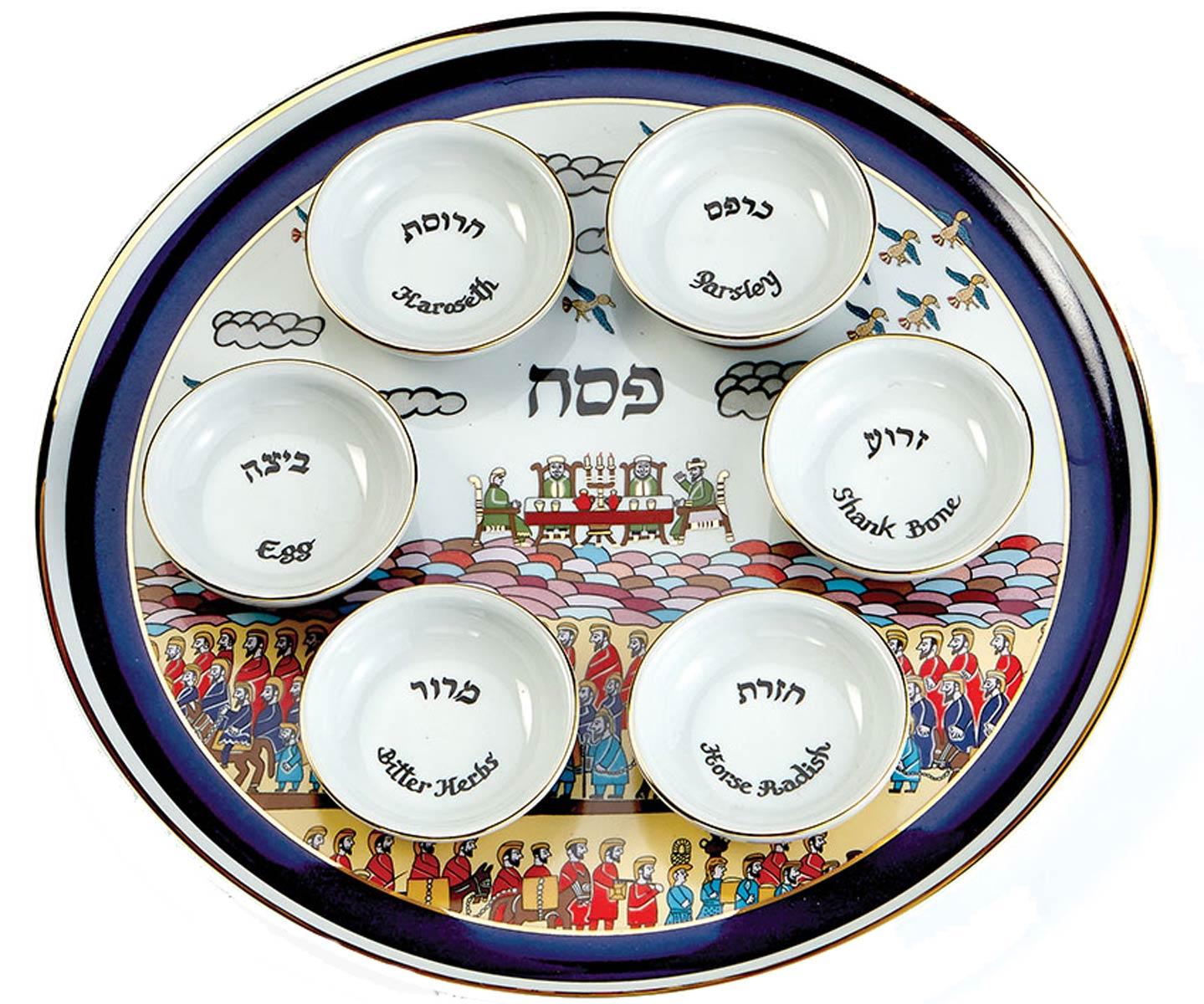Exodus Seder Plate