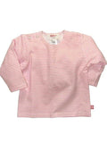 Zutano Pink Candy Stripe Long Sleeve Tee Shirt 6-12 months - A Gifted Solution