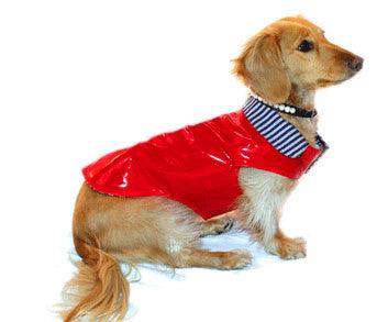 Robin Meyer Rain Slicker Reversible Pet Coat - A Gifted Solution