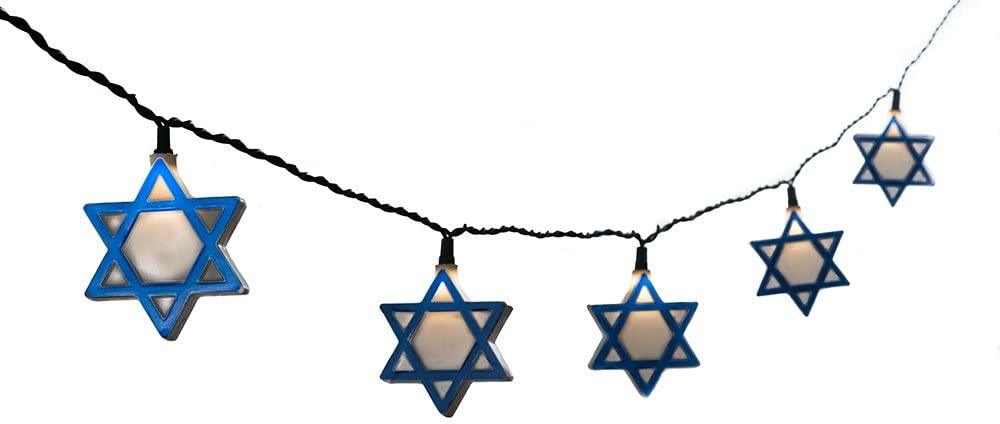 Star of David String Lights