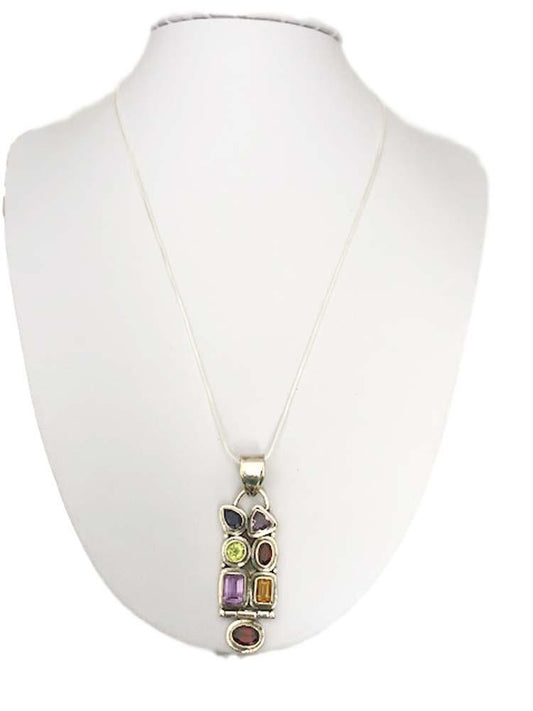 Multi Gemstone Necklace