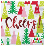 Cheers with Trees Beverage Paper Napkins