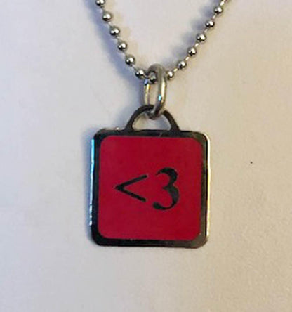 Heart Emoticon Pendant Necklace - A Gifted Solution