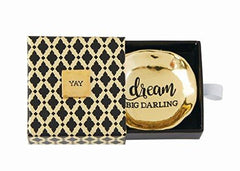 Graduation "Dream Big Darling" Miniature Trinket Dish - A Gifted Solution