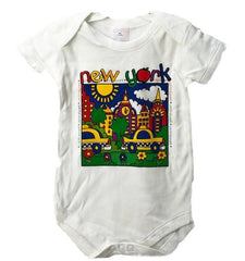 New York City Scene Baby One Piece - A Gifted Solution