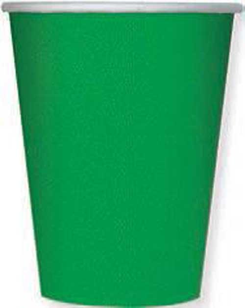Kelly Green Pebble Paper Cups