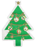 Die-Cut Christmas Tree Paper Napkins