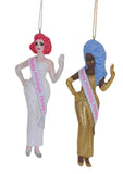 Cody Foster Happy Holiday Drag Queen Ornaments