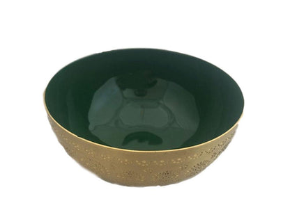 Colorful Brass Food Safe Bowl - A Gifted Solution