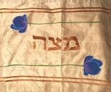 Embroidered Silk Matzah Cover - A Gifted Solution