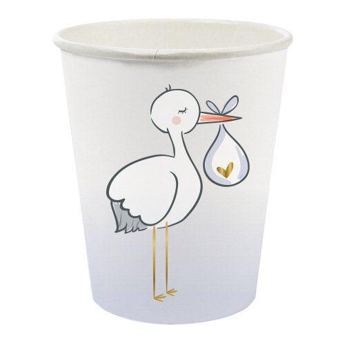 Stork Paper Cups (8 ct)