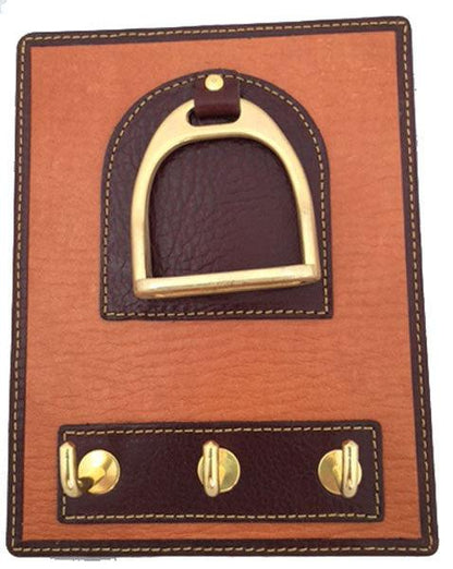 Leather Horse Stirrup Design Key Rack - A Gifted Solution