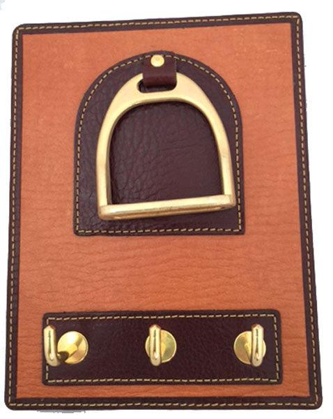 Leather Horse Stirrup Design Key Rack