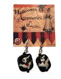 Ghost Venetian Glass Beads Earrings - A Gifted Solution