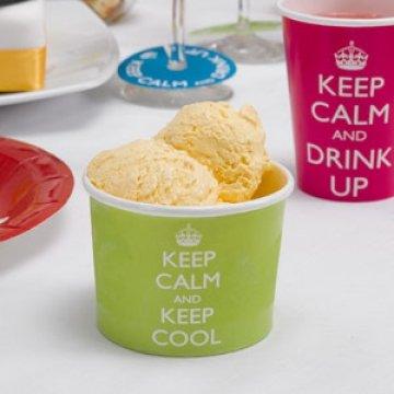 Keep Calm Ice Cream Tubs