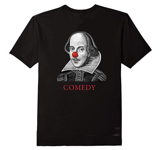 Shakespeare Comedy Tragedy T Shirt