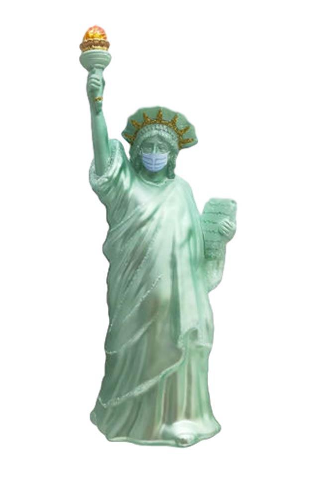 One Hundred 80 Degrees Statue of Liberty Social Distance Ornament