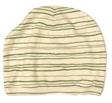 Green Stripes Infant Cap 6-9 mo