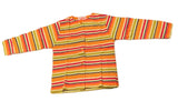 Zutano Orange and Green Multistripe Baby Cotton Jacket - A Gifted Solution